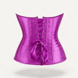 Corset Femme Violet Satin